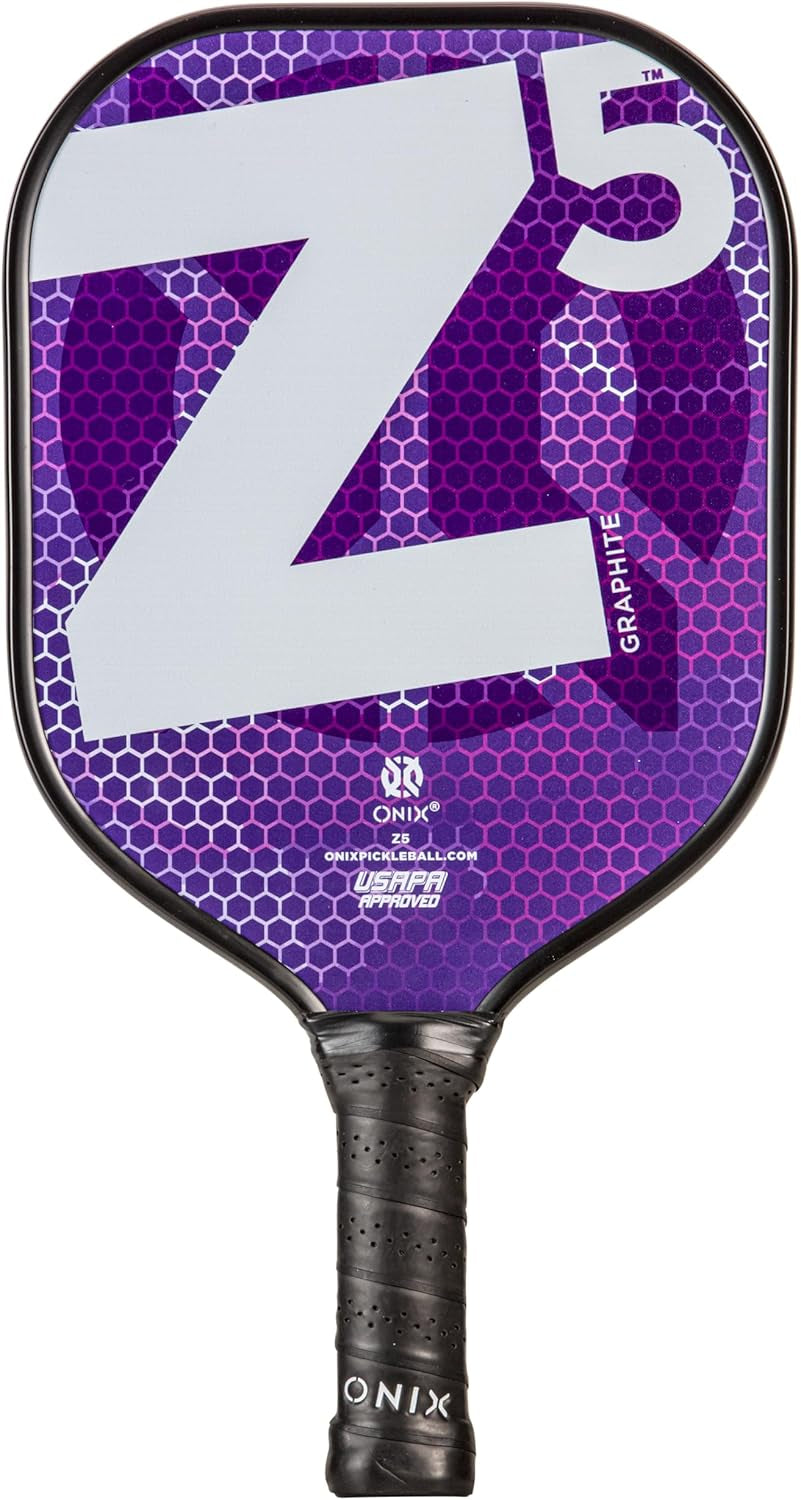 Graphite MOD Z5 Graphite Carbon Fiber Pickleball Paddles with Cushion Comfort Pickleball Paddle Grip