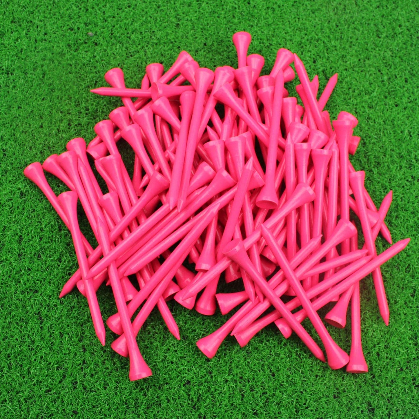 Bamboo Golf Tees Wood|Professional Multiple Colors Golf Tees 3-1/4,2-3/4,2-1/8 Inch Pack of 50/100|Golf Tee in Package