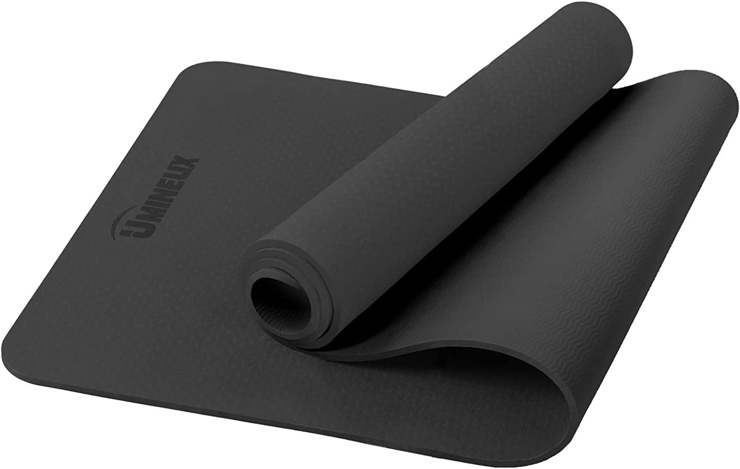 Yoga Mat Extra Thick 1/3'' & 2/5" Non Slip Yoga Mats for Women Eco Friendly TPE Fitness Exercise Mat with Carrying Sling & Storage Bag