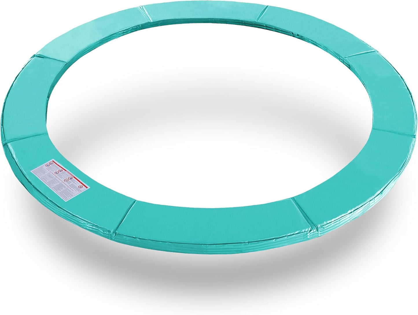 Trampoline Pad Replacement 16 15 14 13 12 10 8 Foot, Waterproof Safety Spring Cover round Frame Pad, No Hole for Pole