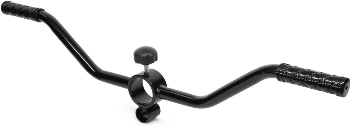 Deluxe T-Bar Row Platform – Full 360° Swivel & Easy to Install – Fits 1” Standard and 2” Olympic Bars (8. Black - T-Bar Row Platform + Lock Jaw 1Inch & 2Inch)