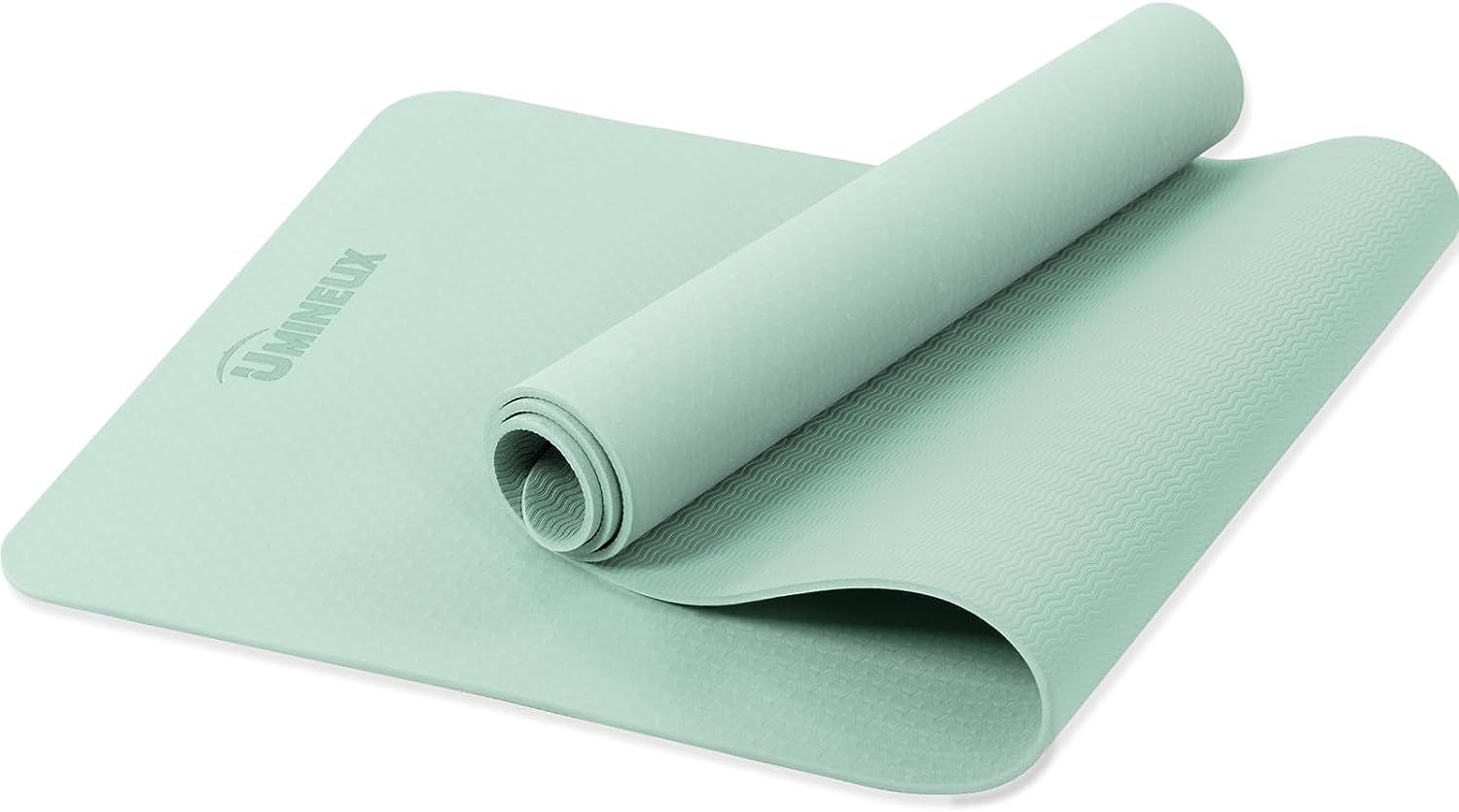 Yoga Mat Extra Thick 1/3'' & 2/5" Non Slip Yoga Mats for Women Eco Friendly TPE Fitness Exercise Mat with Carrying Sling & Storage Bag