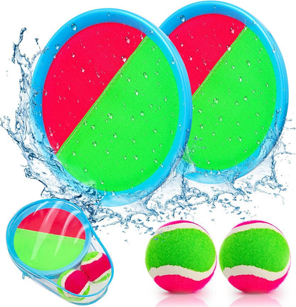 Kids Toys Toss and Catch Game Set Yard Camping Outdoor Games for Kids Ages 2-4 4-8 8-12, outside Beach Pool Toys for 3 4 5 6 7 8 Year Old Boys Girls Birthday Gift Family Vacation Essentials